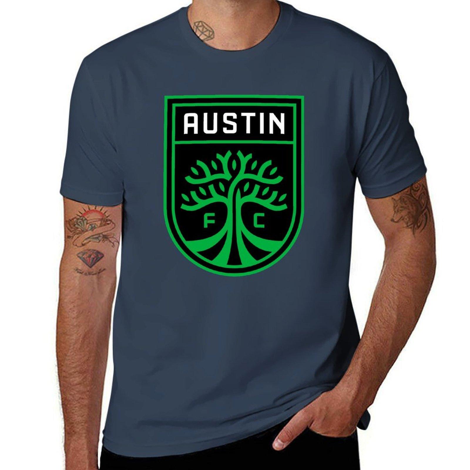 the Austin logo T-Shirt man t shirt luxury funny t shirts man T-Shirt S