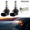 For RAV4 2016 2017 2018 - 9012 LED Headlight Bulbs 6000K White Hi-Lo Beam Home DIY Repair Replacement Vehicle Accessories
