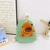 Capybara Adorable Spacious Backpack Large Capacity Toddler Outdoor Bag Boy Girls