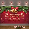 Christmas Party Banner New Year Theme Festive Banner Xmas Banner Pine Branch For Mall Decoration Indoor Decor Holiday Event