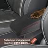 SKTU for 2013-2019 Volkswagen VW Golf 7 MK7 MK7.5 Central Console Armrest Rest Pad 2019 Golf 7 MK7 MK7.5 Center Console Seat Box Cover Protector