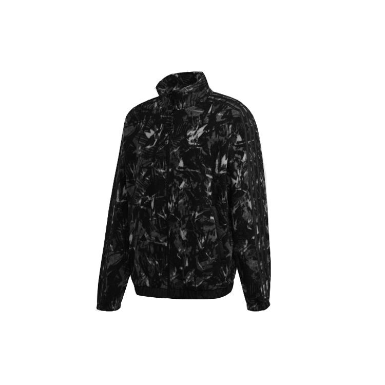 Мужская куртка Adidas Originals из полярного флиса с принтом AOP Черная GD0007 M