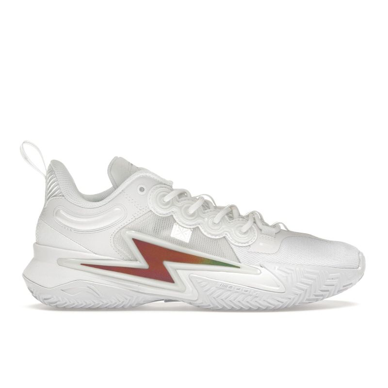 

Li-Ning ABPT019-6 Men s Wade Son of Flash White Hot Basketball Shoes White/Grey/Silver 40