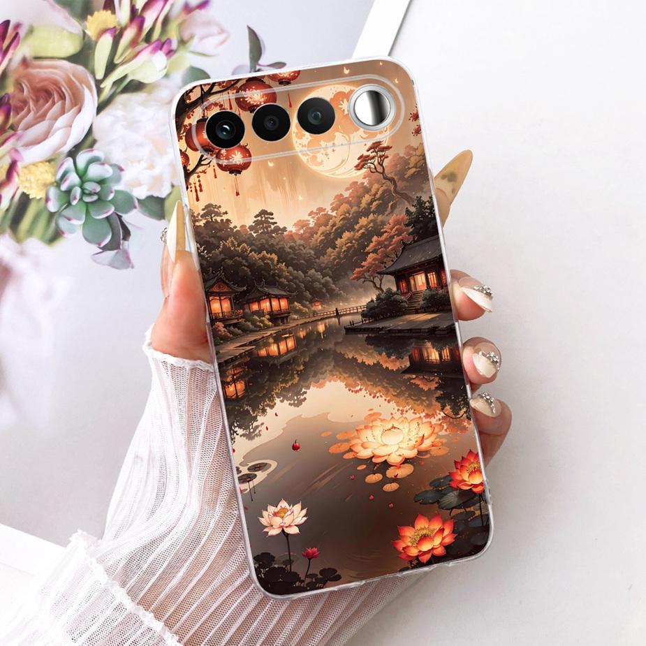 For Realme 16 5G Case RMX5171 Cute Cat Fashion Painted Cover Soft Silicone Protective Shell For Realme 16 Realme16 5G Phone Case