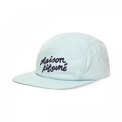 Maison Kitsune Lm06108ww0095 P423 Handwriting Logo Ball Cap