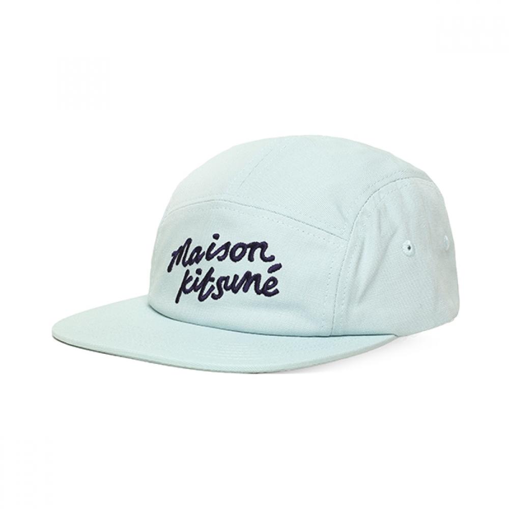 

Maison Kitsune Lm06108ww0095 P423 Handwriting Logo Ball Cap LM06108WW0095 P423