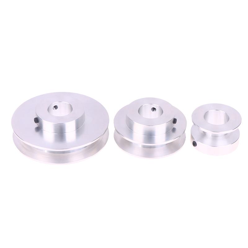Aluminum Alloy 40Mm 60Mm 80Mm V-Belt Pulley, Single Groove, A- Type V-Belt Pulley High Quality 1Pcs V-Belt Pulley