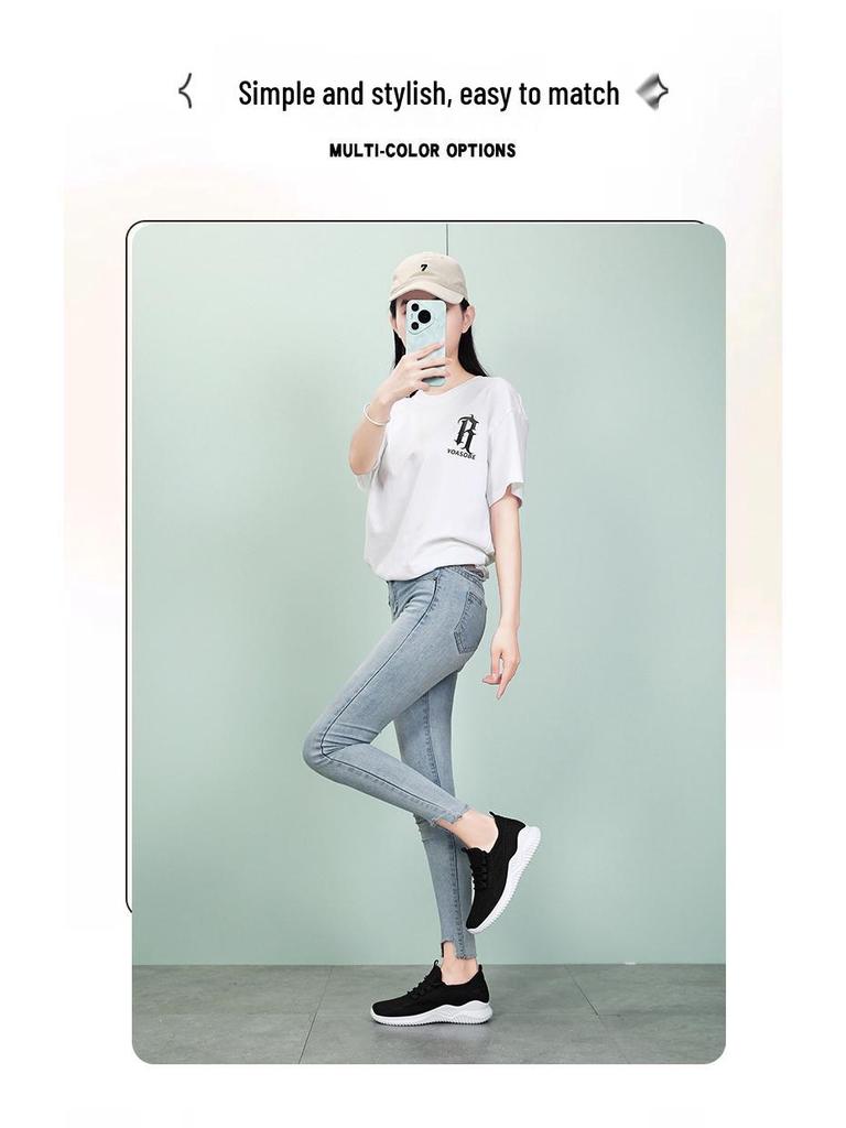 Women's Lightweight Mesh Hollow Out Casual Sports Shoes - Soft Sole, Summer Style