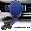 Universal Air Vent Phone Holder, Stable Hands-Free Car Mount with Strong Clip for iPhone Android Mobile in Truck SUV Van