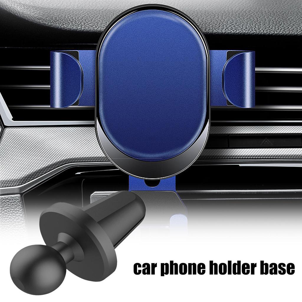 Universal Air Vent Phone Holder, Stable Hands-Free Car Mount with Strong Clip for iPhone Android Mobile in Truck SUV Van
