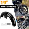Wrap Roată Motocicletă 19" Aripă Față Negru Lucios Apărători Noroi Accesorii Pentru Harley Touring Road King Electra Glide Street Ultra