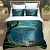 Deer Amazon Rainforest Bedding Set Animal Duvet Cover Modern Bed Cover Home Decor Single Double Queen King Full Size Beds