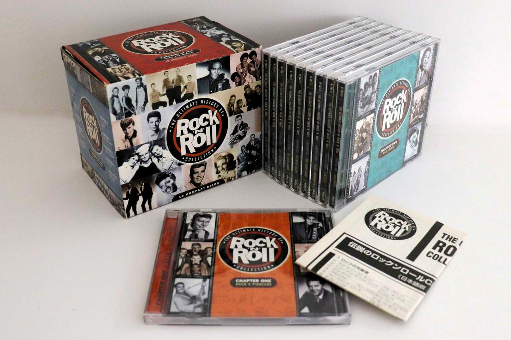 CD VARIOUS - Ultimate History Of Rock 'n' Roll C 80002 K-TEL INTERNATI 1997 US Rock Used
