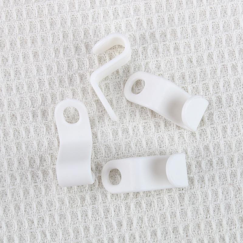 ABS One-Piece Hanger Connector Hooks for Wardrobe Space-Saving Clothes Drying Rack