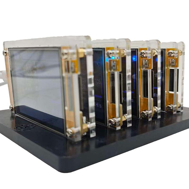 Exquisite-Nmminer Nerdminer For Upgraded Harshrate Bitcoin Crypto Solo Miner Bracket 4 Slots Stand For Lottery