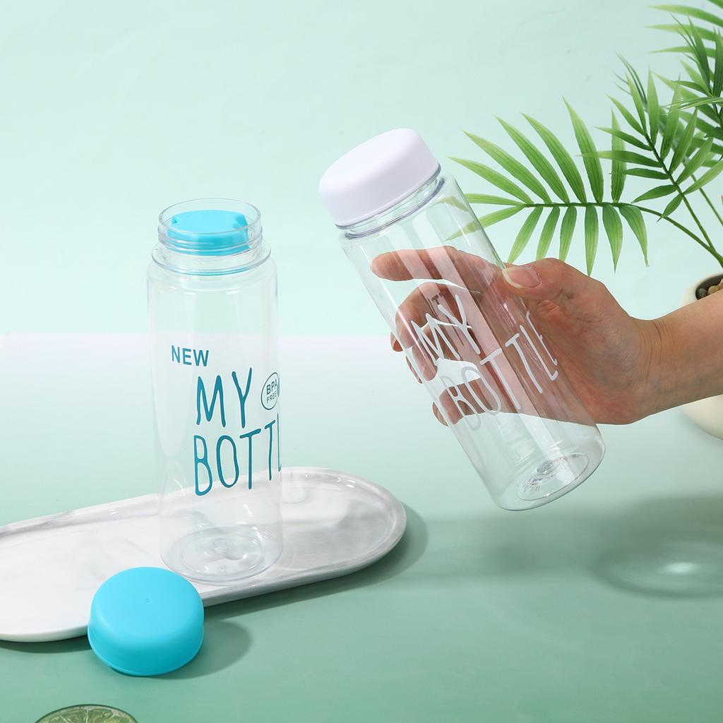 Water bottle creative ins wind sports water cup high temperature resistant drop wear resistant plastic cup outdoor travel portable cup