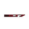 3D Premium 307 for car Hood Fender trunk Tail Rear Bonnet Nameplate Decal Emblem Badge Sticker