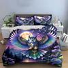 Majestic moonlit owl. Bedding sets Duvet covers Pillowcases(1* Duvet Cover 2* Pillowcases without duvet insert)