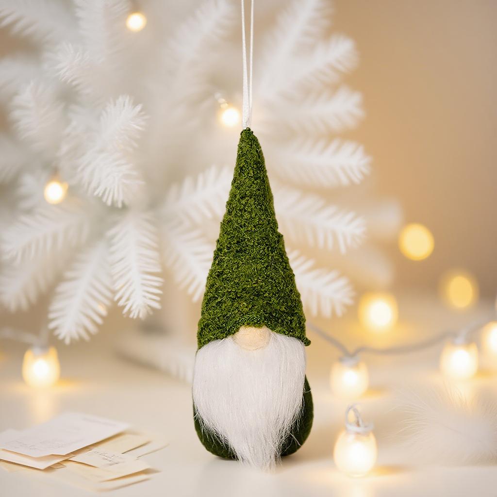 Christmas Decorations Creative Colorful Knitted Santa Faceless Old Man Pendant Goblin Pendant Dwarf Pendant