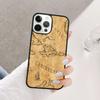 Ancient Sea Ship Map Phone Case Cover For iPhone 17 Air 15 16 14 13 12 Pro Max 11 Pro Max Plus Coque Shell