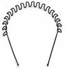 @ Black Metal Hair Band Wavy Spring For Unisex 20Gm Zr-9070-60%Off