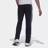 Adidas Vintage Casual Striped Mid-Rise Straight Leg Knit Sports Pants Men Bottoms Ink-Blue H48429