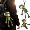 23cm Grüne Seltsame Frosch Tiere Plüschtiere Herausstehende Zunge Weiche Tierpuppen Tasche Schlüsselanhänger Geburtstagsgeschenk Party Dekoration Für Baby