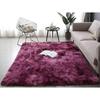 Cross-Border Minimalist Gradient Tie-Dye Long Pile Washable Carpet for Living Room, Bedroom, or Coffee Table.