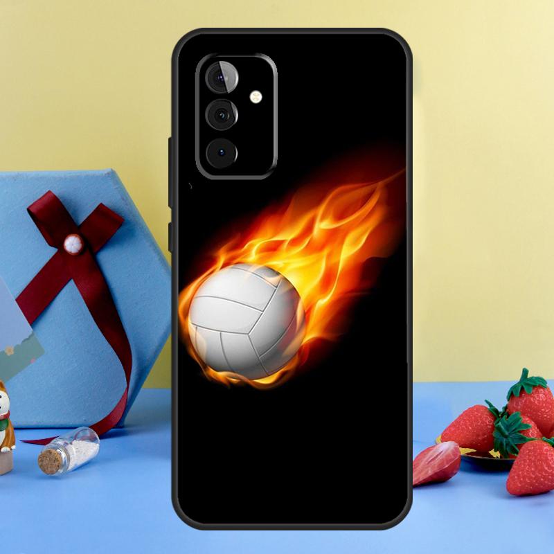 Volleyball Sport Case For Samsung Galaxy A26 A16 A36 A56 A15 A35 A55 A14 A34 A54 A12 A32 A52 A13 A33 A53 A17