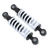 2pcs 190mm Motorcycle Shock Absorber Adjustable Damping 200LBS Load High Performance Spring for Mini Dirt Bike Scooter