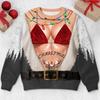 Women's Fashion Print Patchwork Neck Casual Top for Everyday Wear and Outings