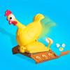 Chicken Game Squawk Raw Egg Party Sleepover Garage Kit Prop Spoof Prank Gift