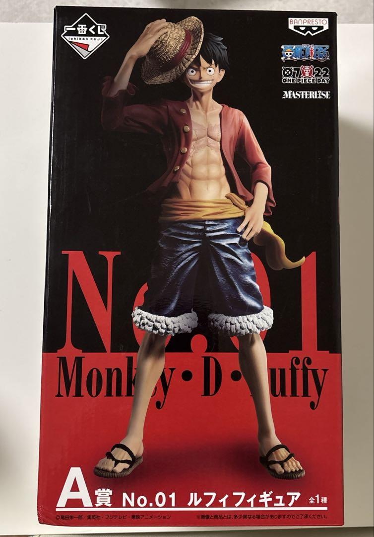 

[USED] One Piece Master Rise Luffy Figure