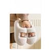 Cartoon Shoes, Cotton Slippers, Indoor Home Warmth, Fleece Thick-soled Light Slippers