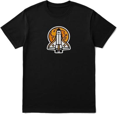 Tričko s raketou – Unisex tričko s grafikou raketoplánu