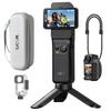 SJCAM C400 Caméra de Blogging Caméra d'Action 4K Enregistrement Continu 7 Heures Stabilisation d'Image Écran Tactile Corps Étanche 30m Caméra Corporelle YouTube Live