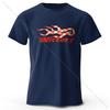 Cultural Motif Printed 100% Cotton T-Shirt, Soft & Comfortable Round Neck Short Sleeve Tee for Men & Women