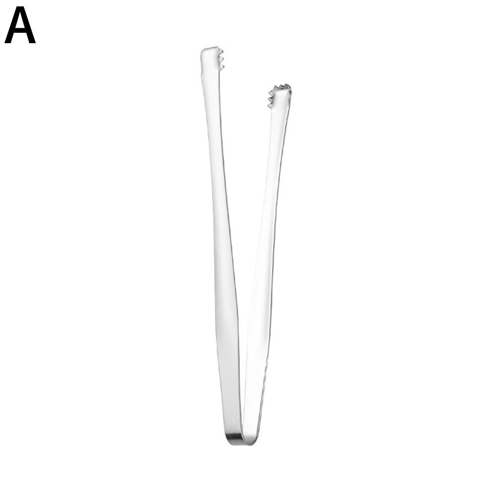 Steel Kitchen Food Tongs Non-Slip Ice Clip With Teeth BBQ Pastry Baking Clamp Tools Kitchenware Cooking Utensils