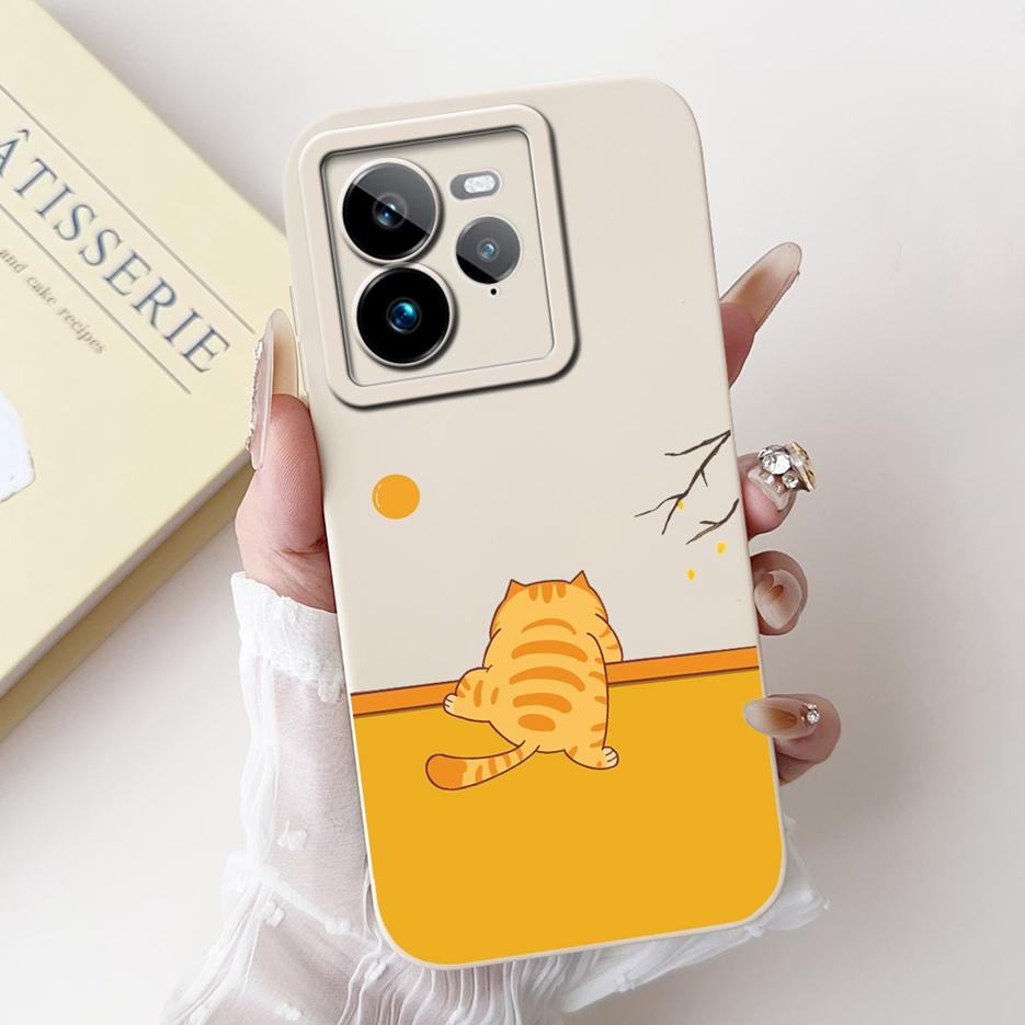 For Realme GT7 Pro 5G Case RMX5010 Cute Fashion Cartoon Cover Soft TPU Phone Case For Realme GT 7 GT7 T GT7T 5G Back Cover Coque