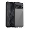 For Google Pixel 8 Pro Back Cover WANLONFENG XC Series TPU Acrylic Phone Case with Tempered Glass Film