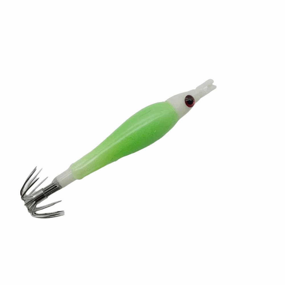 Luminous Squid Jig Silicone Cloth Wrapping Octopus Jig Lure Jigging Lure  Sea Fishing