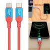 USB4 Cable 40Gbps USB C To USB C 240W Fast Charging Display Cable Support 8K@60Hz 40Gbps Data Cable for Smartphone