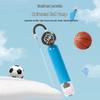 Dual-Purpose Inflator with Plastic Nozzle & Needle for Basketball, Football, Volleyball, Balloons, and Swim Rings