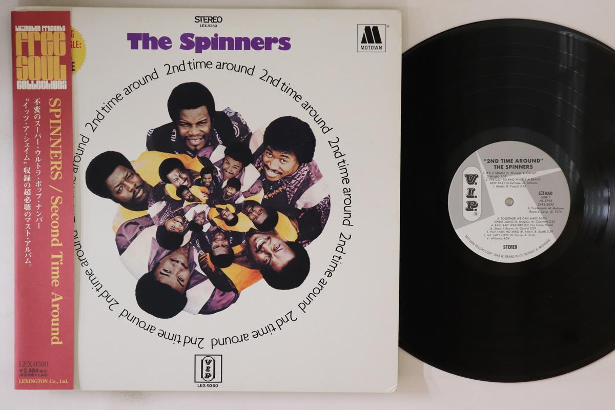 

Пластинка LP SPINNERS - 2-й раз вокруг LEX9360 VIP. 1995 Япония Оби Соул/Фанк