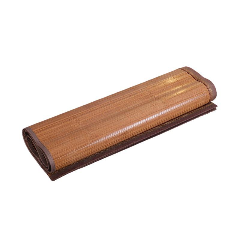Foldable Bamboo Cool Mat - Double-Sided Ice Silk, Available in 1.8m, 1.5m, and 0.9m Sizes for Household and Dormitory Use, includes Free Shipping