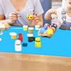 Table Protector Silicone Placemat 40x60cm Kids DIY Crafts Table Mat Heat Resistant Waterproof Non Slip Kitchen Counter Protector