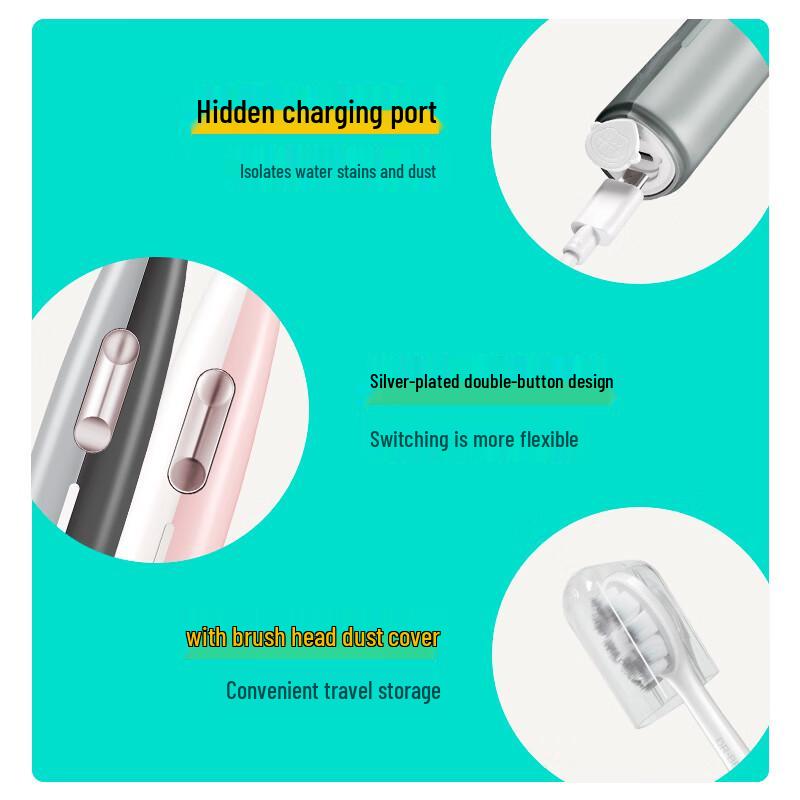 DR.BEI Grey Whale Limited Edition Sonic Electric Toothbrush