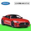 Welly 1:24 Mercedes-benz Amg Gt 63 Sports Car Diecast Alloy Model Toy Collection Display Piece Gift