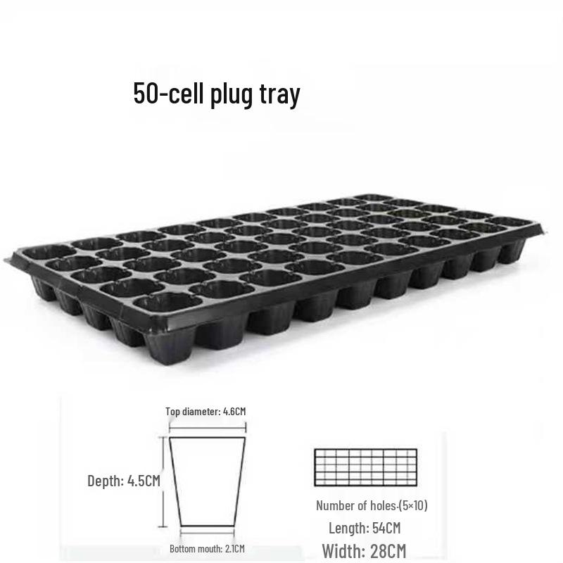 Seedling Plug Tray for Easy Transplanting: Perfect for Vegetables, Succulents, and Flower Cuttings