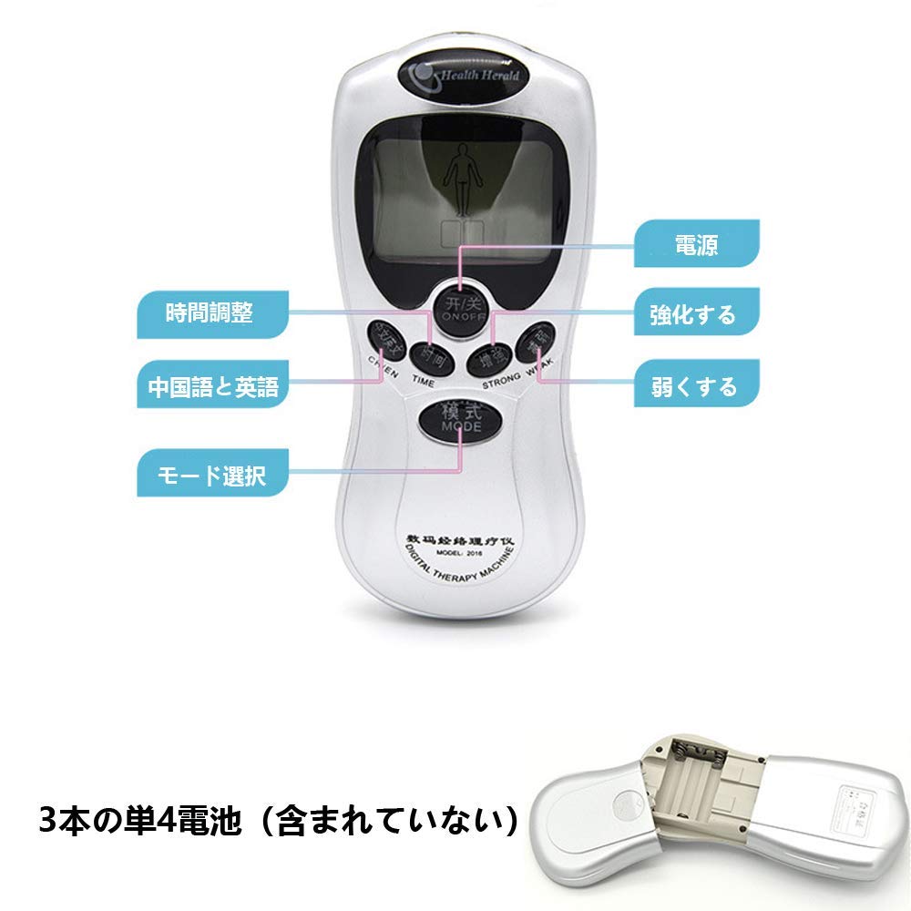 Electric Sex Anal Plug Stainless Steel Electric Shock Anal Plug Anal Torture Unisex Sex Toy (A Suit)